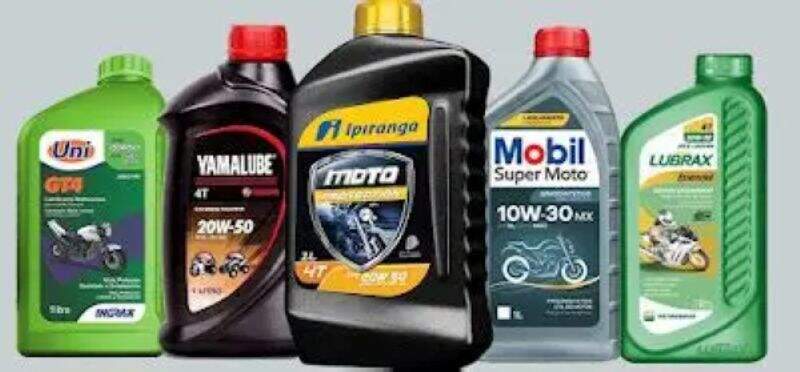 imagem marcas de óleo de motor moto