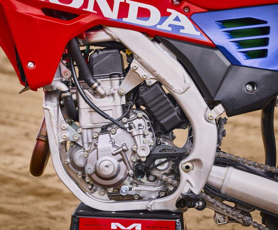 imagem do motor da Honda CRF450R 2027