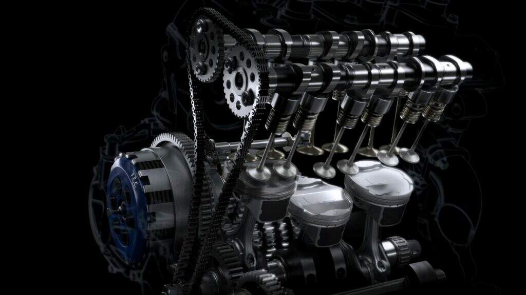 imagem Motor Triumph 765 usado na Moto2