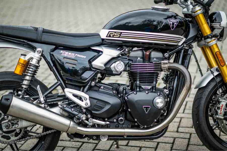 imagem do motor triumph clássicas