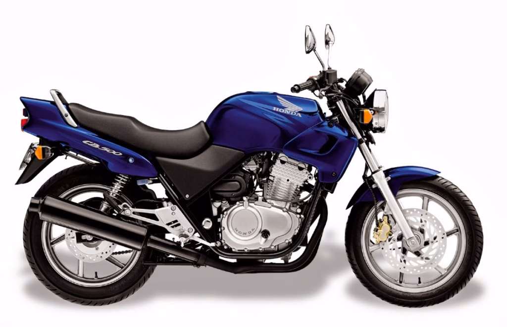 imagem lateral Honda CB 500 2002
