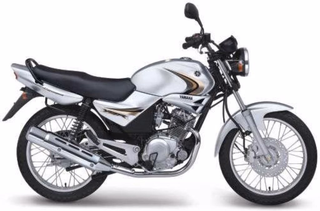 imagem mlateral da Yamaha YBR 125 2002