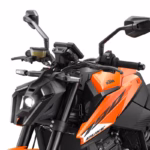 imagem lateral frontal da nova ktm 790 duke 2027