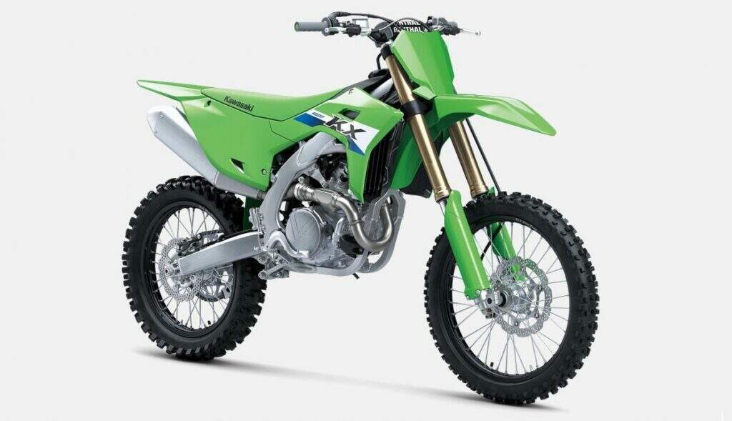 imagem frontal da nova KX450F 2027