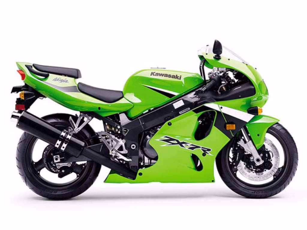 imagem lateral Kawasaki Ninja ZX-7R 2002