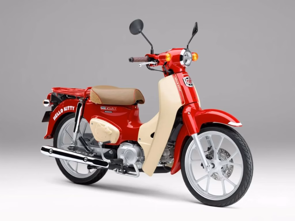imagem Honda Super Cub Hello Kitty