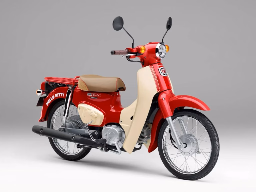 imagem Honda Super Cub 50 Hello Kitty