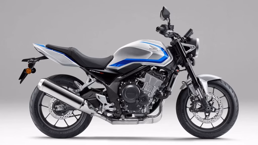 imagem Honda CB400 Super Four E-Clutch 2026 silver