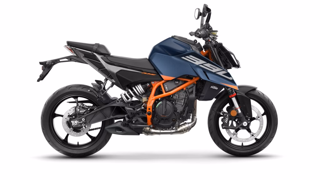 imagem lateral ktm 390 duke 2026 blue