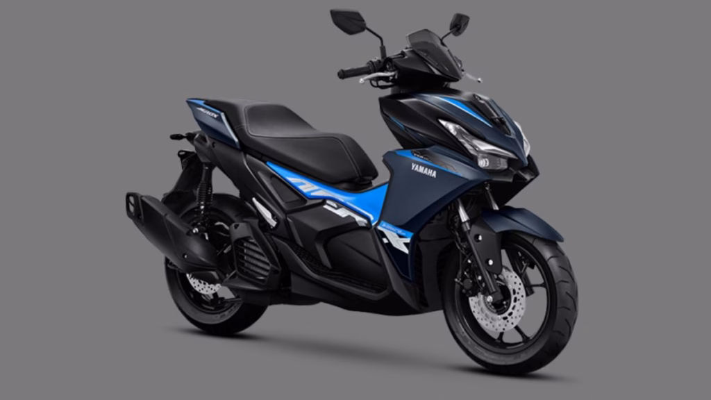 imagem do novo Yamaha Aerox Alpha 155