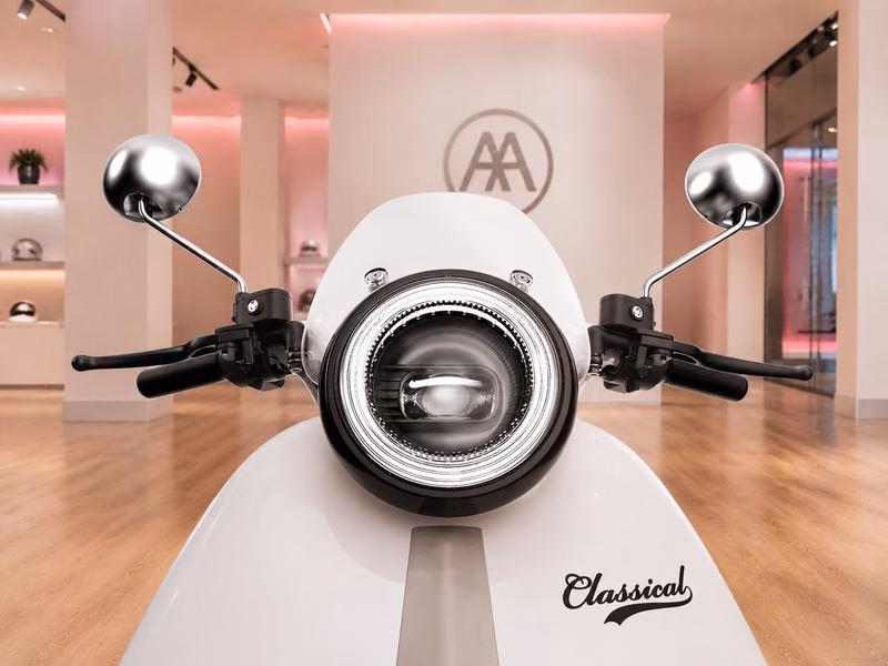 Farol em LED do scooter elétrico autopropelido AIMA Q5 Dimoon