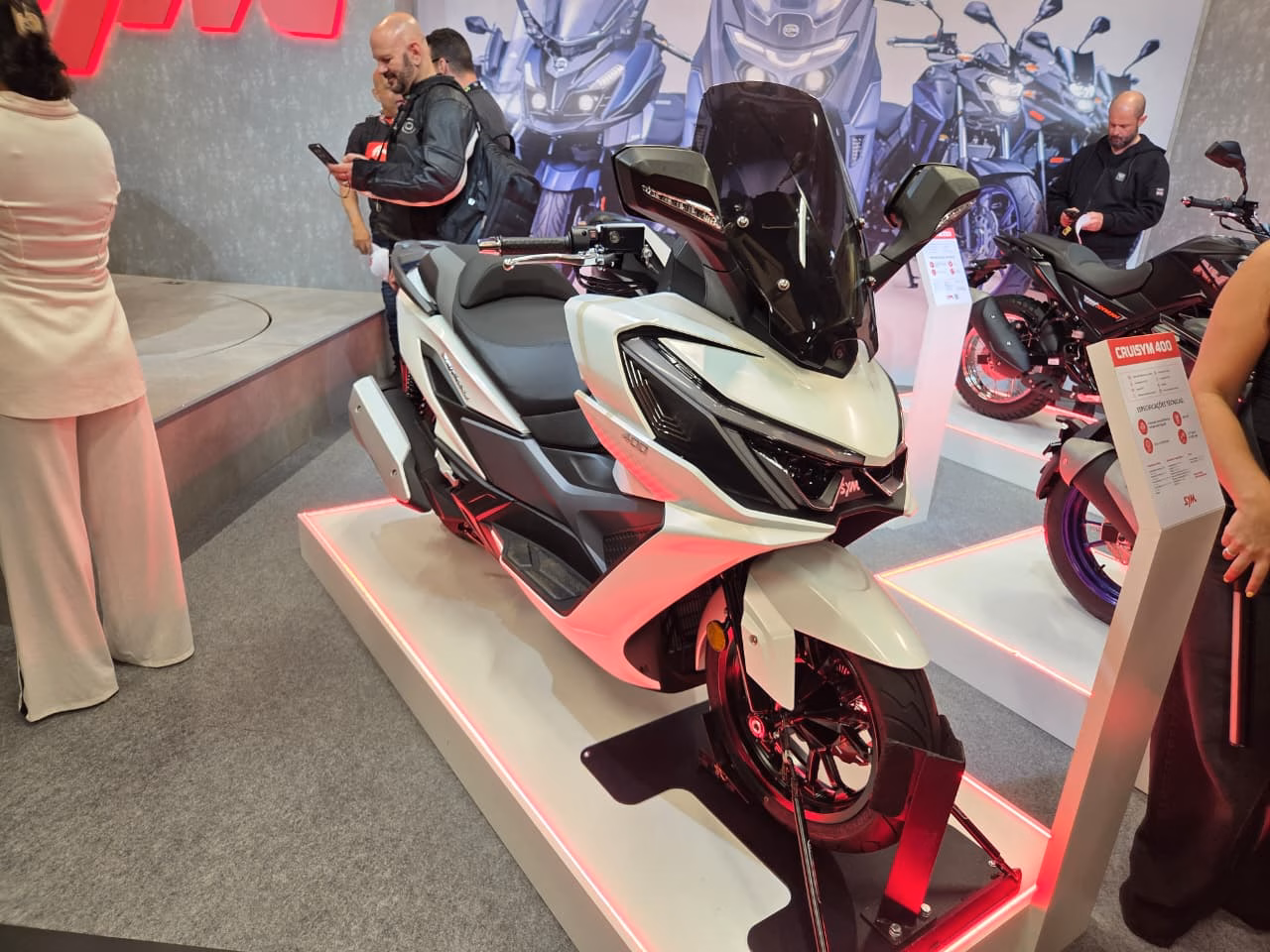 SYM Cruisym 400: Dafra pode trazer novo maxi-scooter ao mercado brasileiro