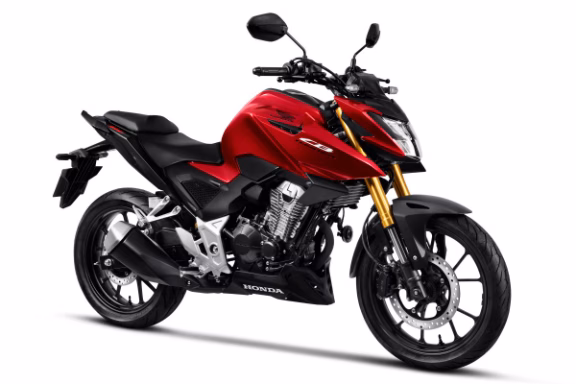 imagem Honda CB300F Twister abs 2027 vermelha