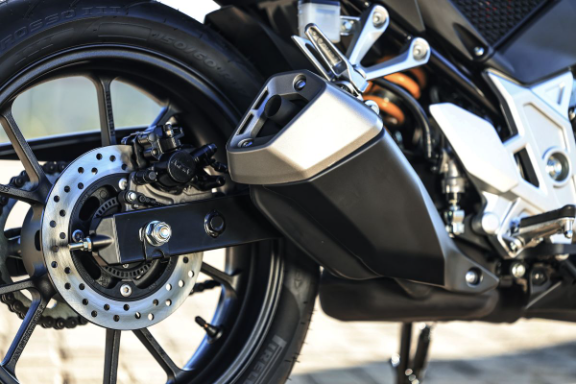 imagem ponteira do escapamento da cb300f twister 2027
