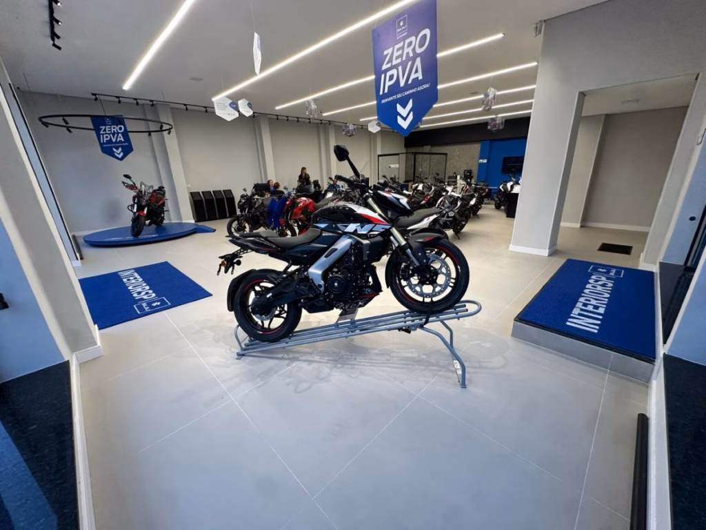Nova concessionária Bajaj em Bauru