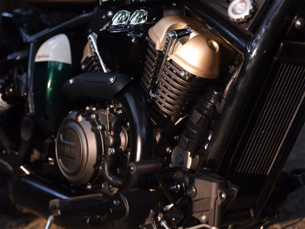 motor da nova Benda Napoleon Bob 125