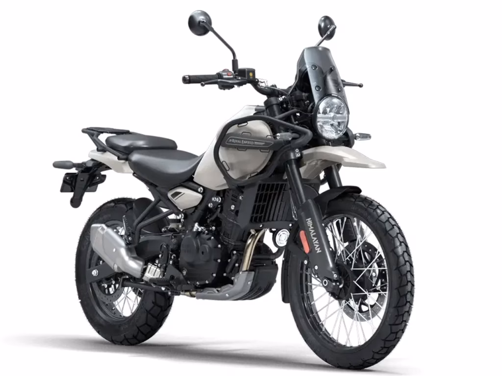 Royal Enfield Himalayan 450 Kaza Black visão lateral direita