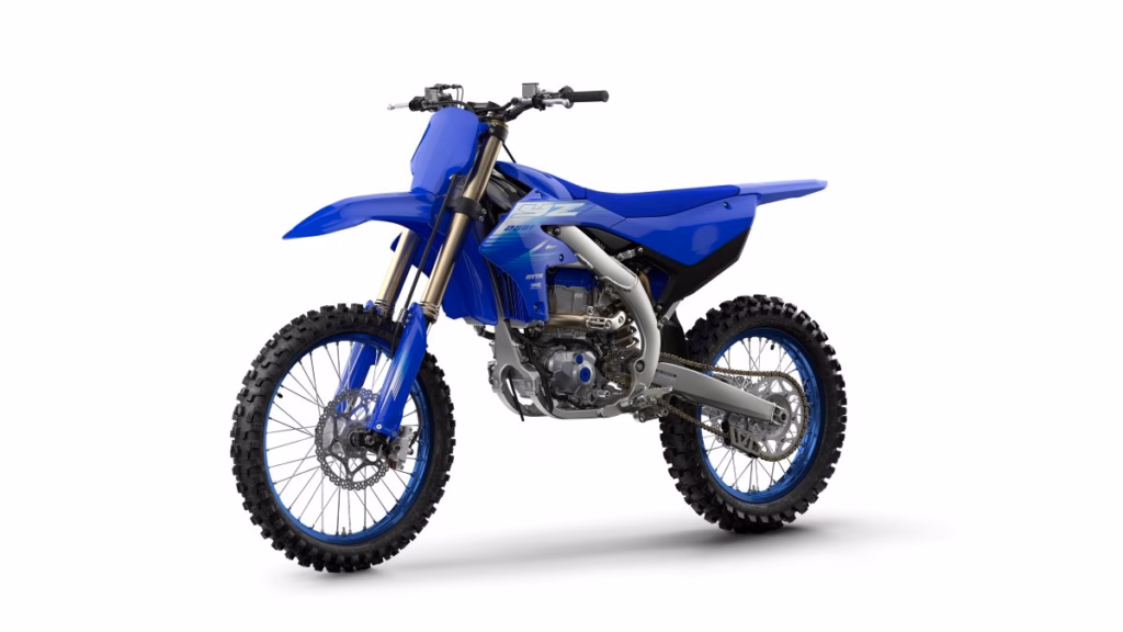 Yamaha YZ250F 2027 visão lateral esquerda