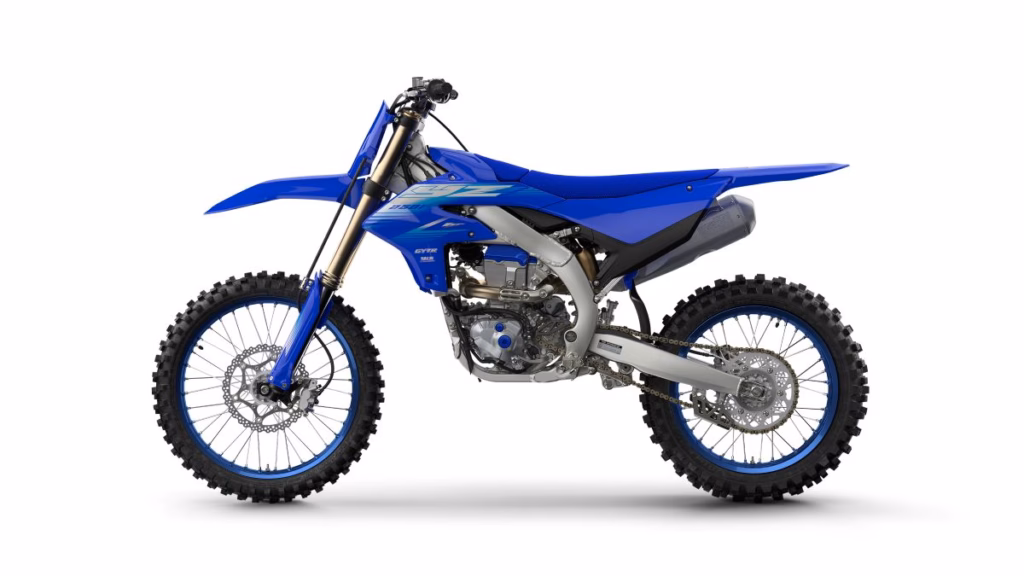 Yamaha YZ250F 2027 visão lateral esquerda