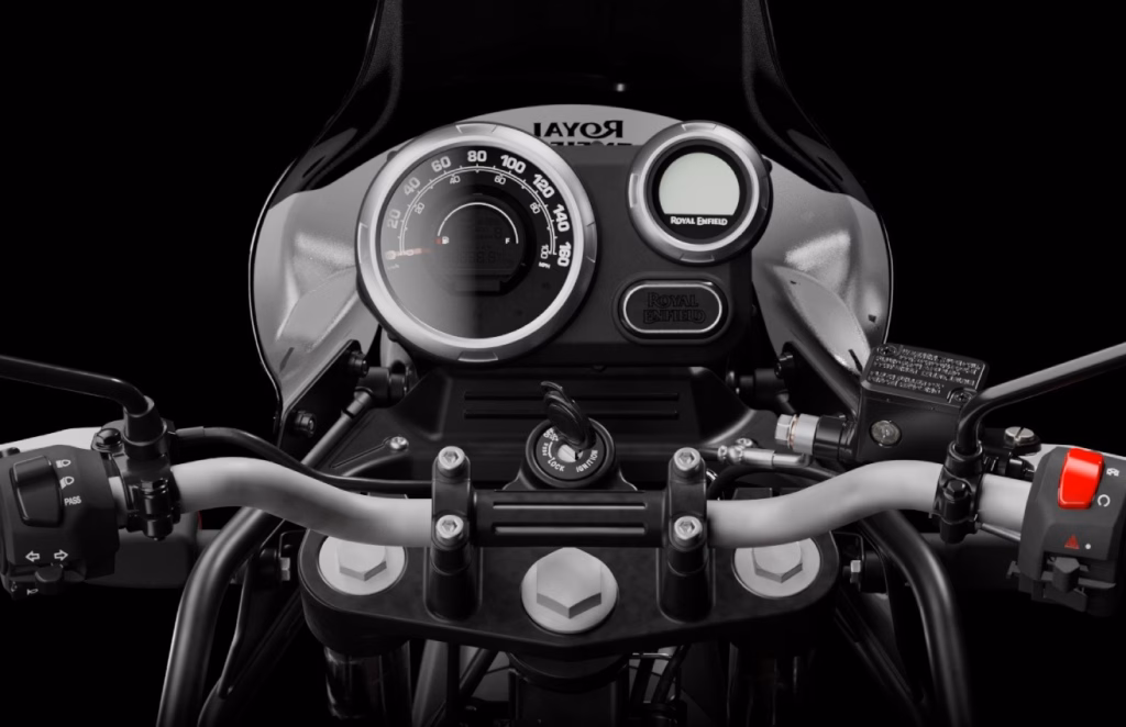 painel da Nova Royal Enfield Himalayan 440