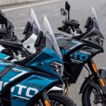 image, flagra nova cfmoto 550mt em teste na fábrica