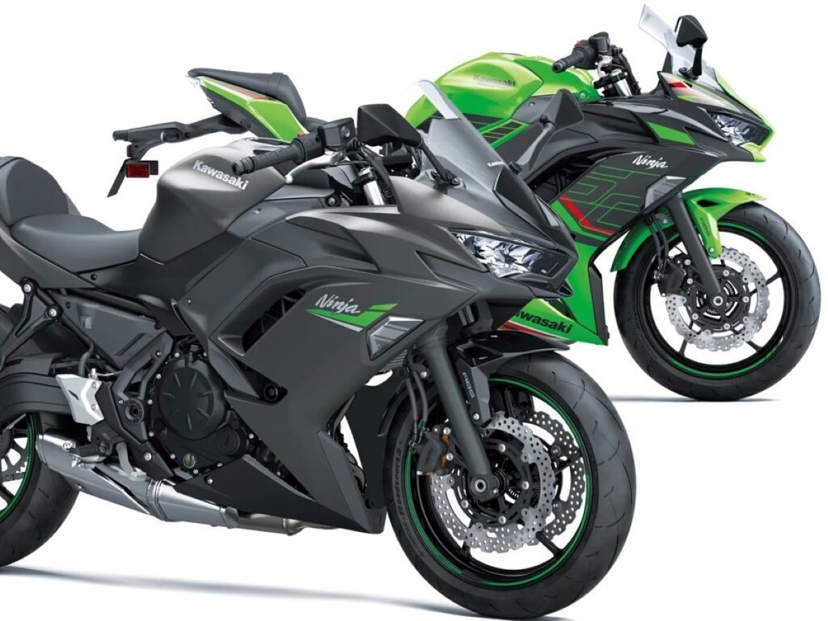 imagem kawasaki ninja 650 para o comparativo das esportivas de média cilindrada disponíveis no brasil