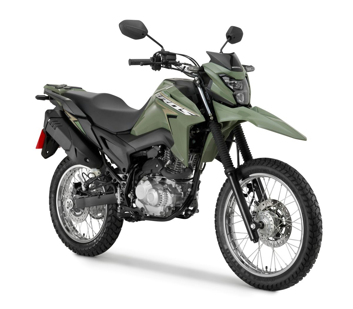 imagem da nova honda nxr 160 bros 2027 verde