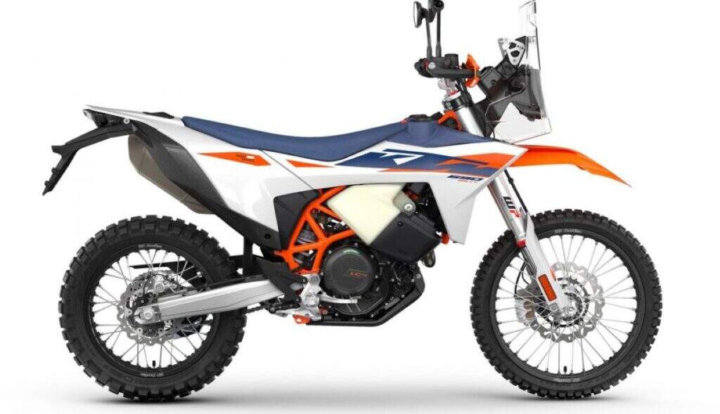 imagem lateral direita da nova KTM 690 Rally 2027