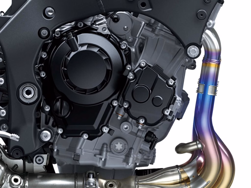 imagem do motor da Kawasaki ZX-10R