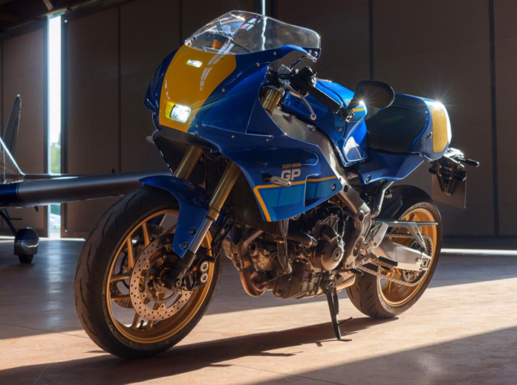 Yamaha XSR900 GP 2027 Legend Blue