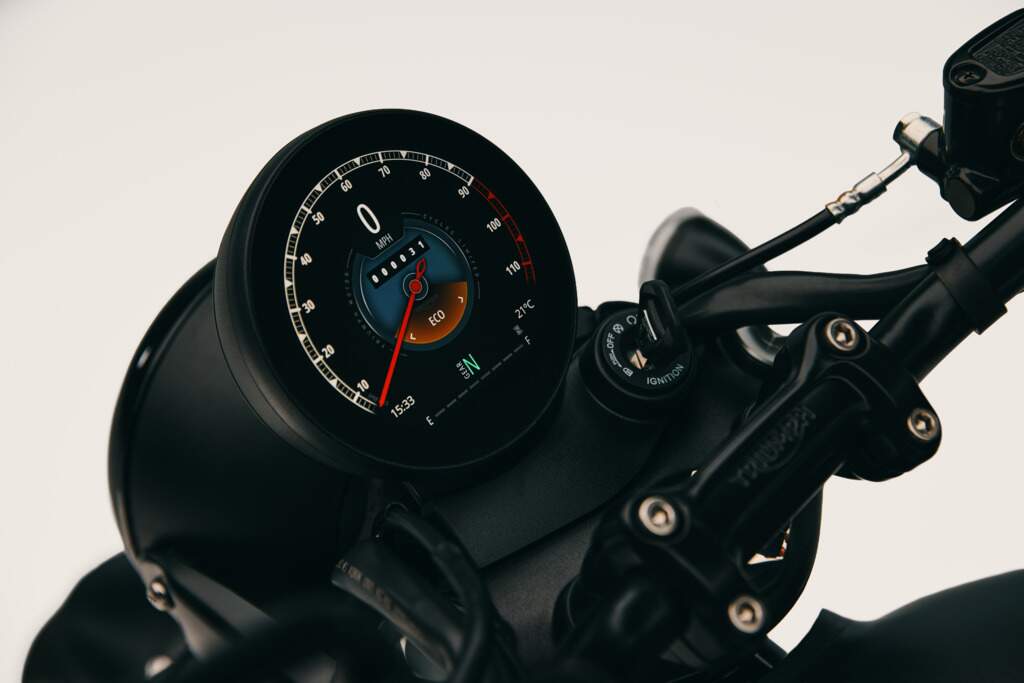 Painel da Triumph Bonneville T40 Bonneville 400