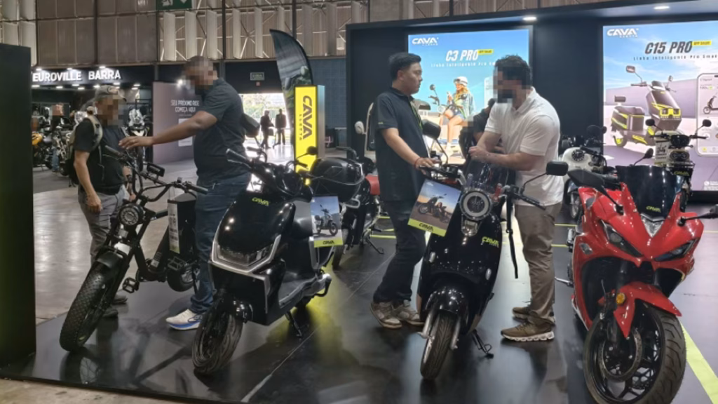 Variedade de modelos elétricos