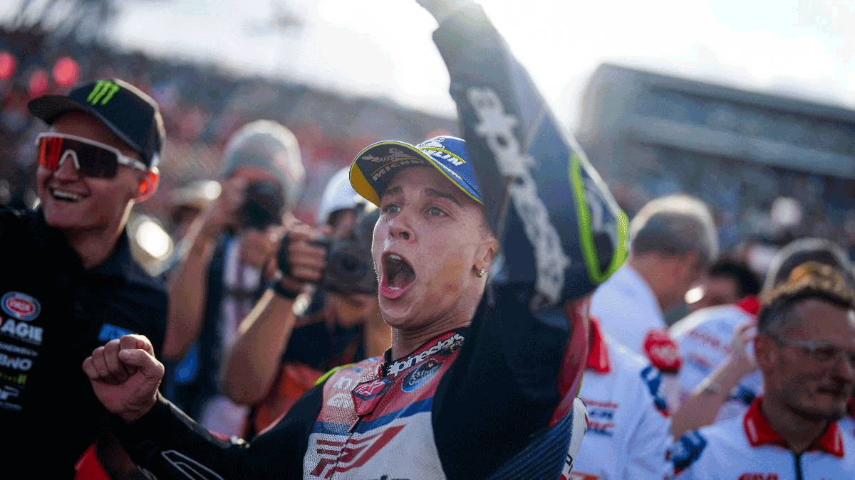 Diogo Moreira comemora pódio na sprint