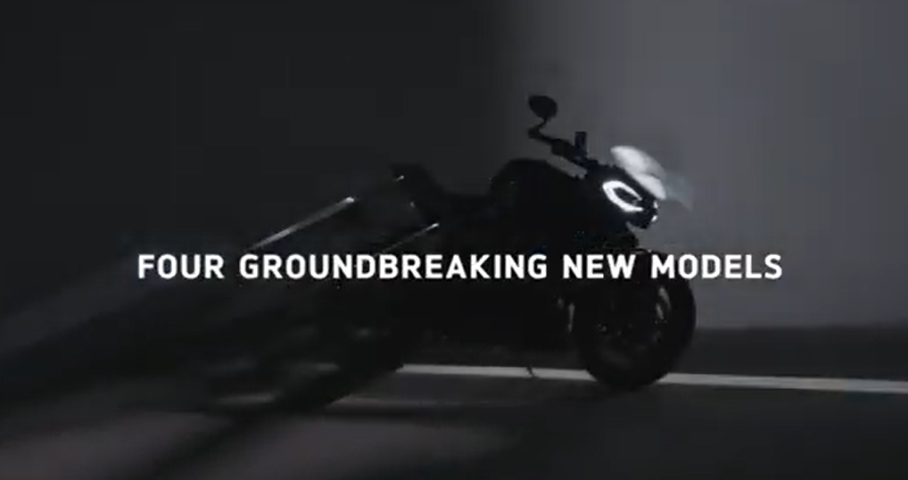 Teaser novas motos Triumph
