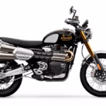 Foto lateral da Triumph Scrambler 1200 Icon Edition