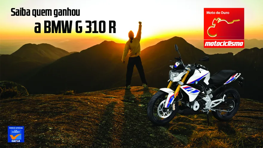 Moto de Ouro Carrossel GANHADOR 1