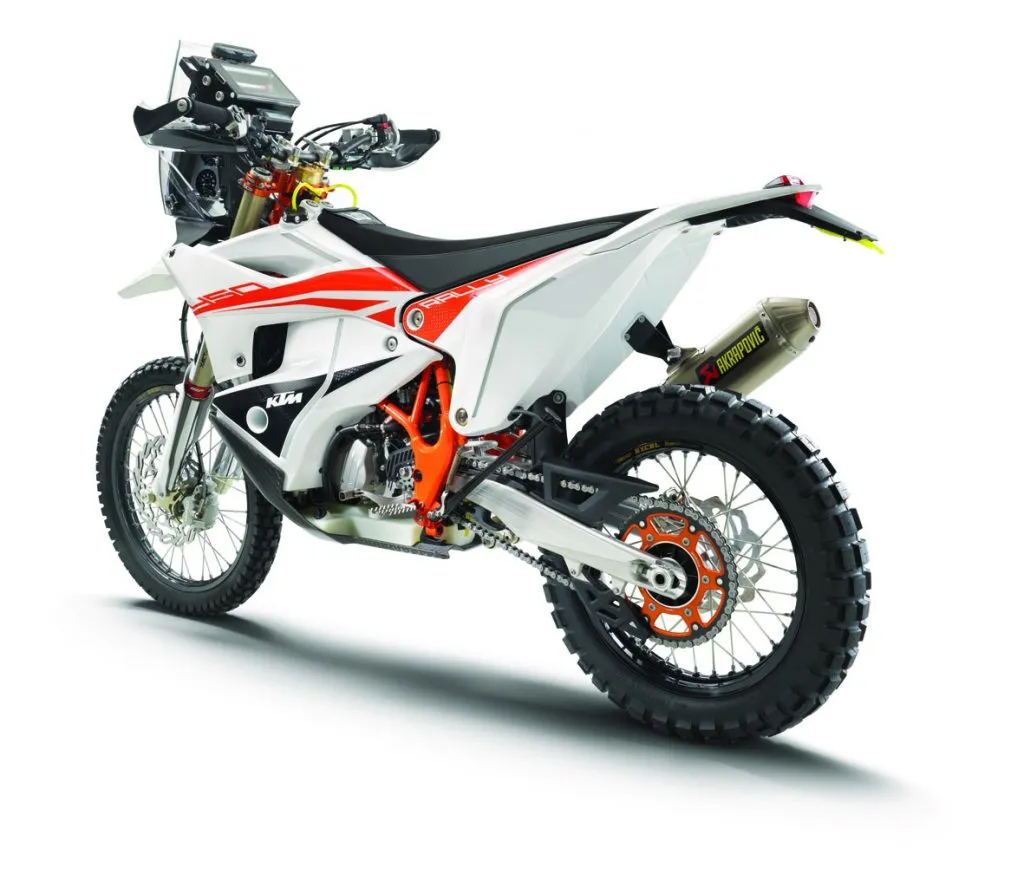KTM, KTM 450 Rally Replica, rali, rally, 450 Rally, moto, off-road, trail, Dakar, Rally Dakar, edição limitada, monocilíndrica, 450 cc, Matthias Walkner, Toby Price, Sam Suderland, motociclismo, Motociclismo Online, Revista Motociclismo, Akrapovic, WP XACT PRO