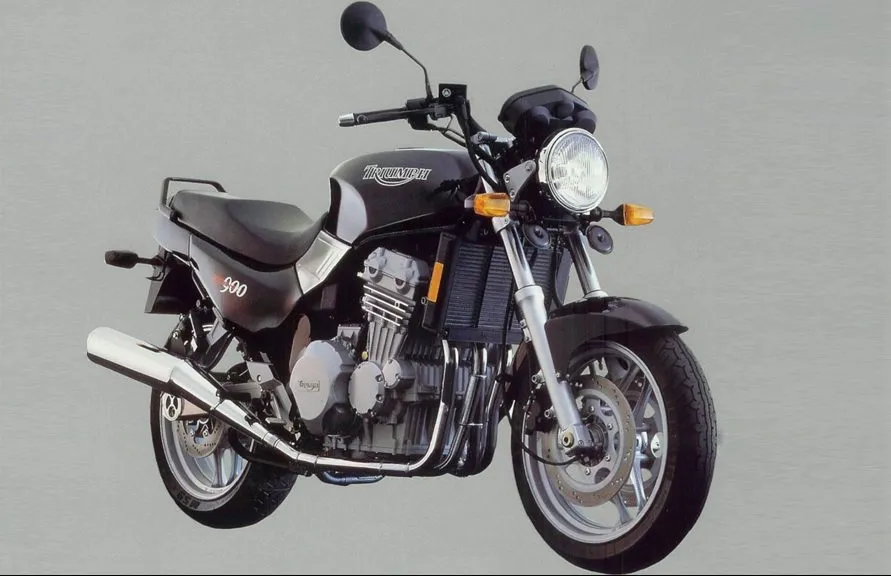 A esportiva Triumph Trident 900 dos anos 1990