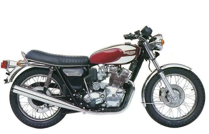 A Triumph Trident da década de 1960