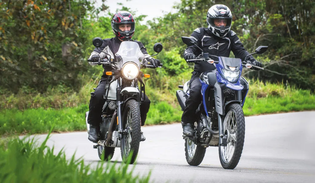 Comparativo: Yamaha Lander x Royal Enfield Himalayan