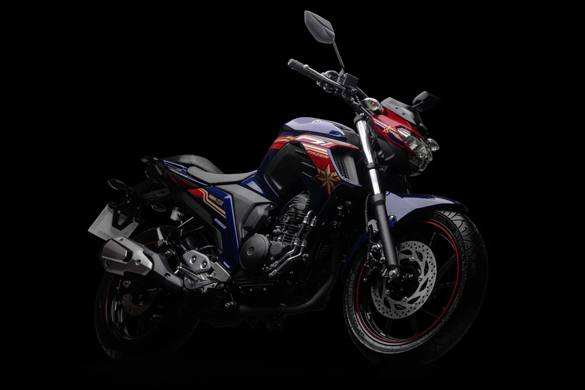 Yamaha lança primeiros modelos em parceria com Marvel