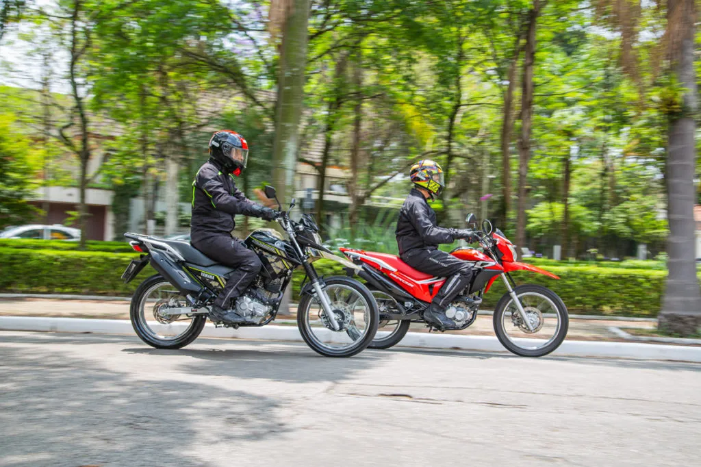 Honda Bros e Yamaha Crosser: semelhantes, mas diferentes