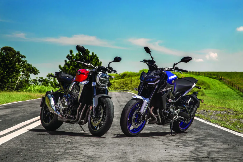 Honda CB 1000R x Yamaha MT-09: presença e muita pegada