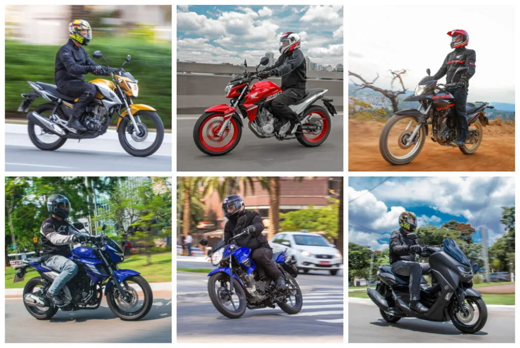 Veja as 20 motos mais vendidas em 2021