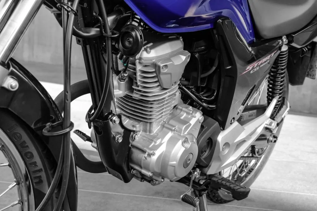 Honda CG 160 Start 2023 recebe nova pintura azul