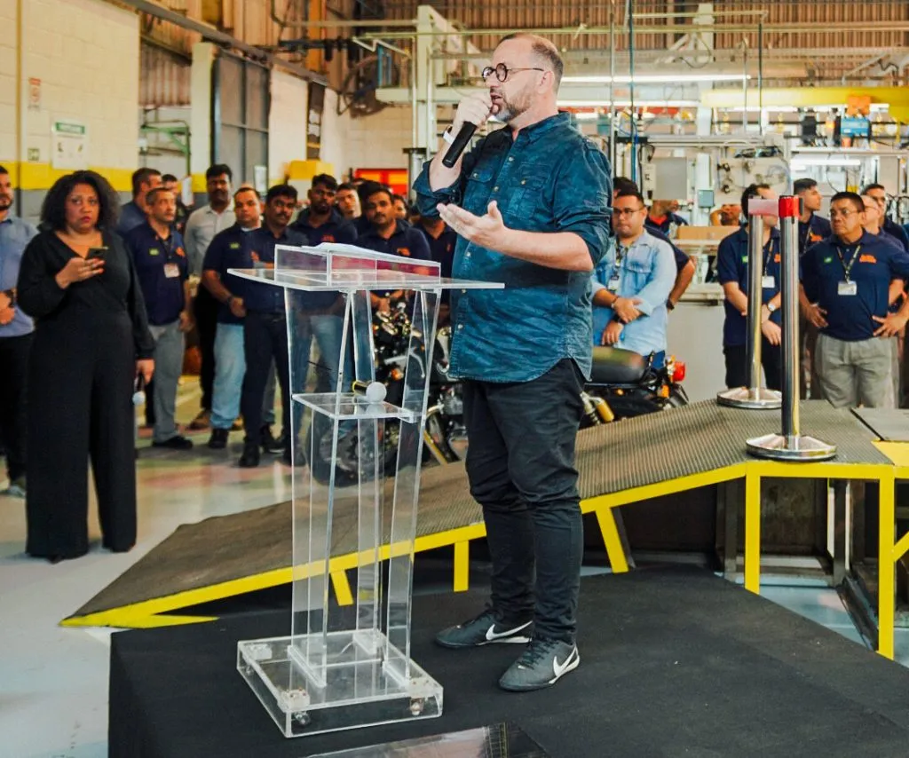 Royal Enfield inicia produção de motocicletas no Brasil em operação CKD
