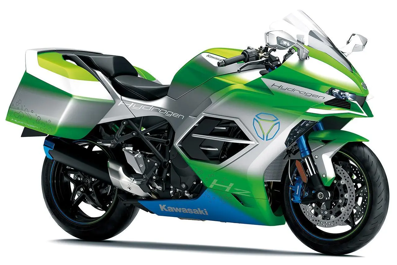 Kawasaki motor hidrogênio 2023