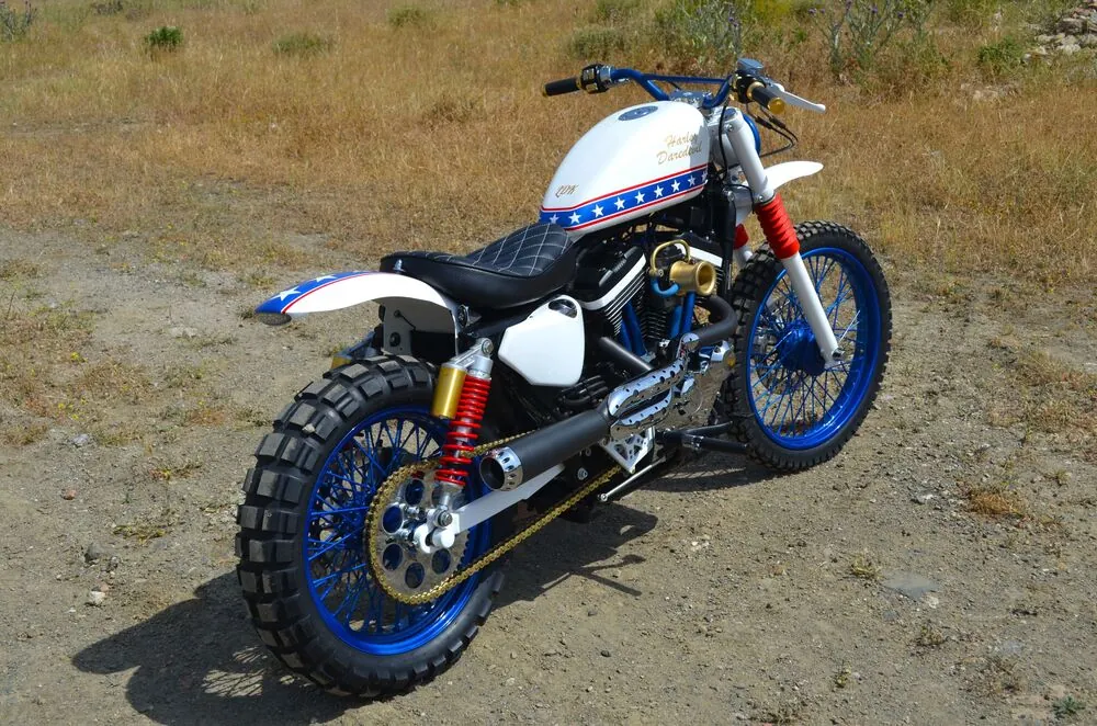 Harley-Daredevil, tributo da Lord Drake Kustoms a Evel Knievel