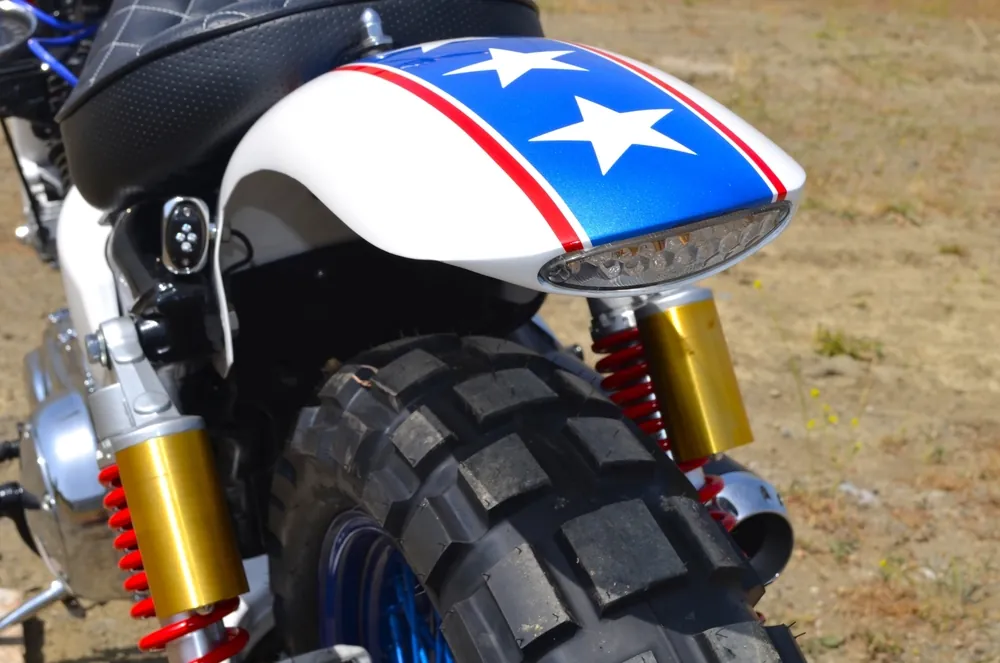 Harley-Daredevil, tributo da Lord Drake Kustoms a Evel Knievel