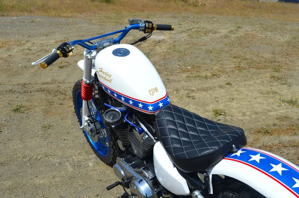Harley-Daredevil, tributo da Lord Drake Kustoms a Evel Knievel